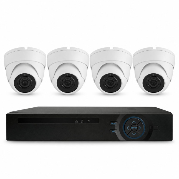 VEOS KIT-6304-A902-4 – 2MP XVR комплект, 4 куполни камери
