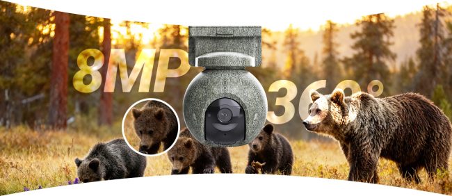 4K картина от EZVIZ EB8 Pro Ranger