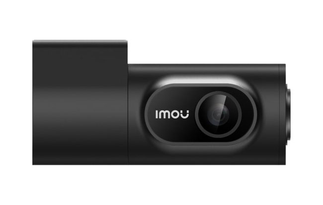 Imou T800 отстрани — обективът в предната част на цилиндричния корпус