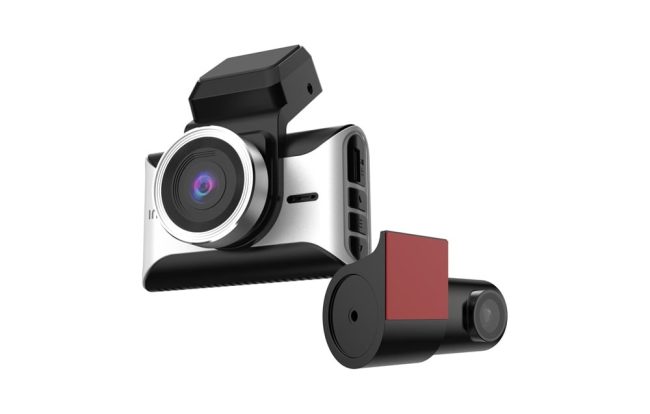 Основното устройство на Imou S800 PRO с обектива и монтажната конзола, и втората камера до него